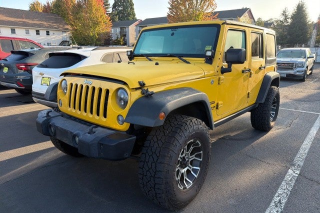 Used 2015 Jeep Wrangler Unlimited Sport with VIN 1C4BJWDG8FL562557 for sale in Lebanon, OR