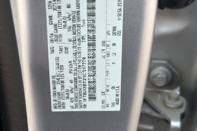 2017 Ford Super Duty F-350 SRW Platinum