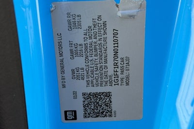 2022 Chevrolet Camaro 1SS