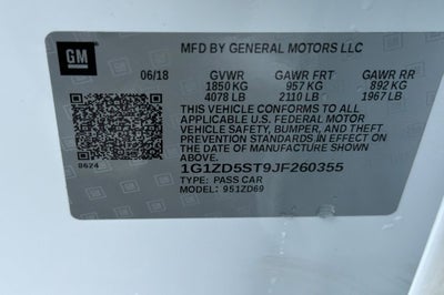 2018 Chevrolet Malibu LT