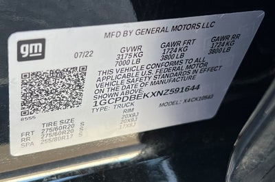 2022 Chevrolet Silverado 1500 Custom