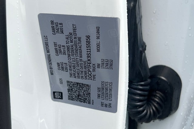 2025 Chevrolet Colorado ZR2