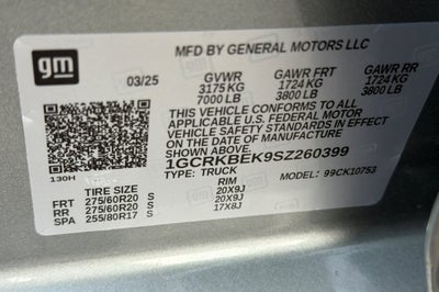 2025 Chevrolet Silverado 1500 Custom