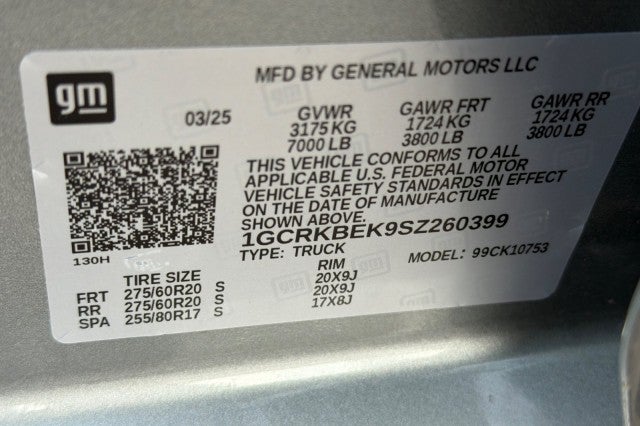 2025 Chevrolet Silverado 1500 Custom