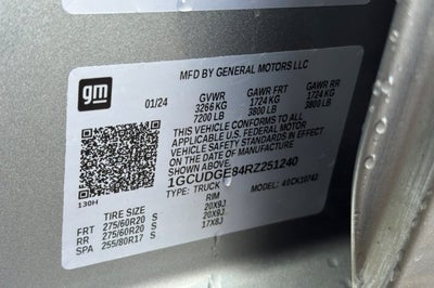 2024 Chevrolet Silverado 1500 LTZ