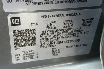 2026 Chevrolet Silverado 1500 RST