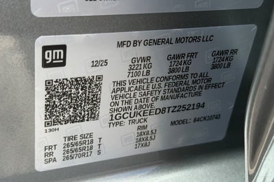 2026 Chevrolet Silverado 1500 RST