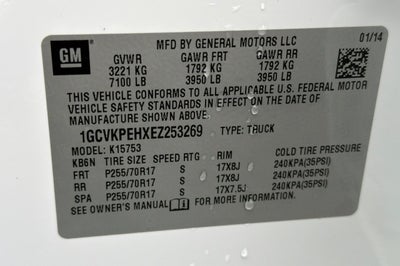2014 Chevrolet Silverado 1500 Work Truck
