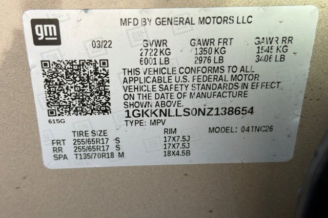 2022 GMC Acadia AT4