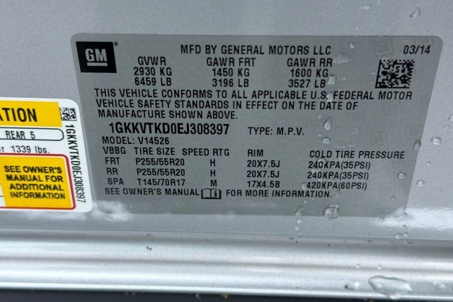 2014 GMC Acadia Denali