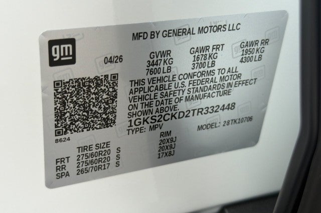 2026 GMC Yukon AT4