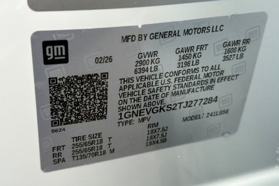 2026 Chevrolet Traverse LT