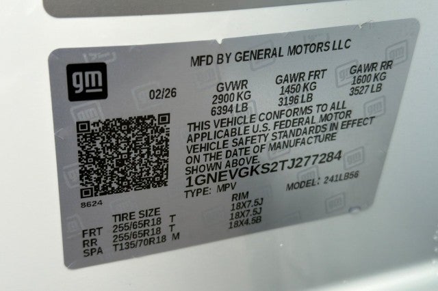 2026 Chevrolet Traverse LT