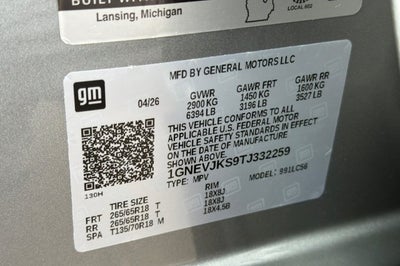 2026 Chevrolet Traverse Z71