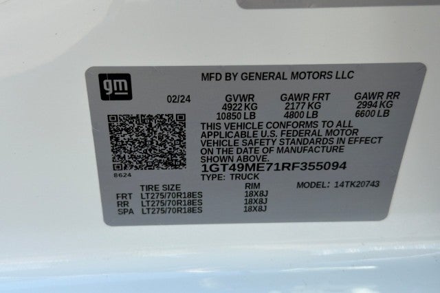 2024 GMC Sierra 2500 HD SLE