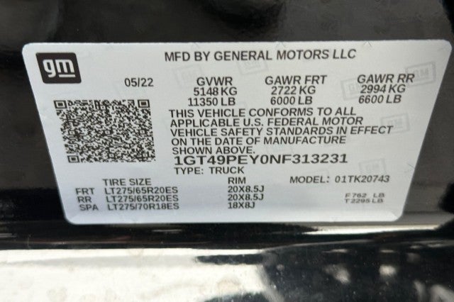 2022 GMC Sierra 2500 HD AT4