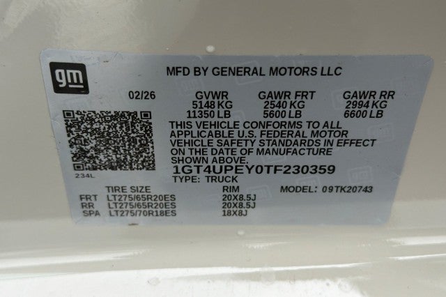 2026 GMC Sierra 2500 HD AT4