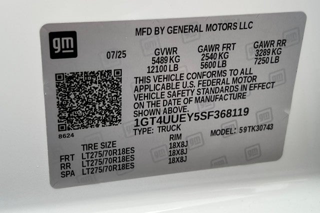 2025 GMC Sierra 3500 HD SLT