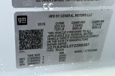 2026 GMC Sierra 1500 Denali Ultimate