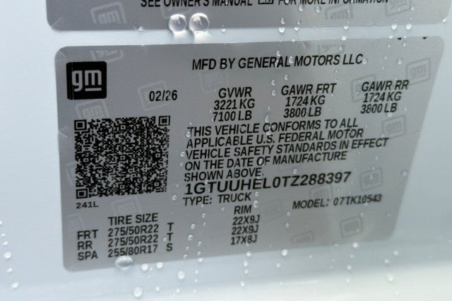 2026 GMC Sierra 1500 Denali Ultimate