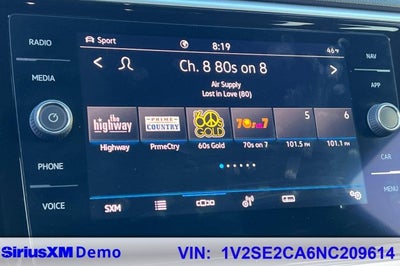 2022 Volkswagen Atlas Cross Sport 3.6L V6 SEL R-Line