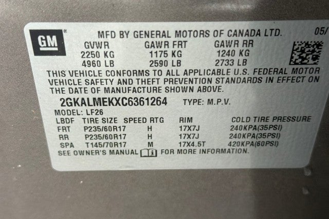 2012 GMC Terrain SLE-1