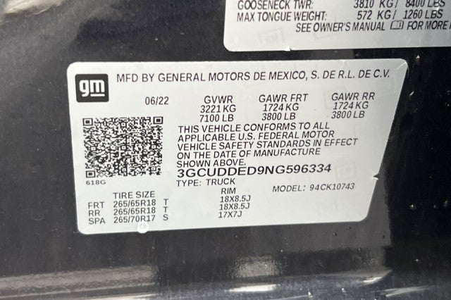 2022 Chevrolet Silverado 1500 LT