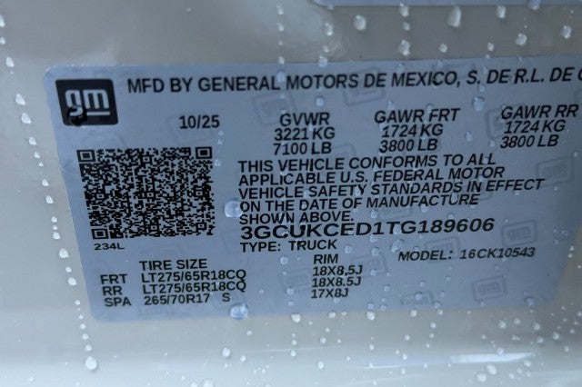 2026 Chevrolet Silverado 1500 Custom Trail Boss