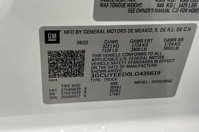 2020 Chevrolet Silverado 1500 RST