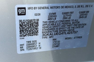 2026 GMC Terrain Elevation