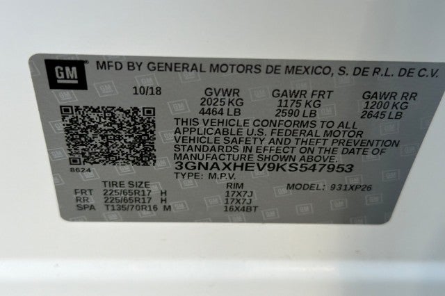 2019 Chevrolet Equinox LS