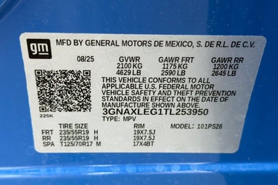 2026 Chevrolet Equinox RS