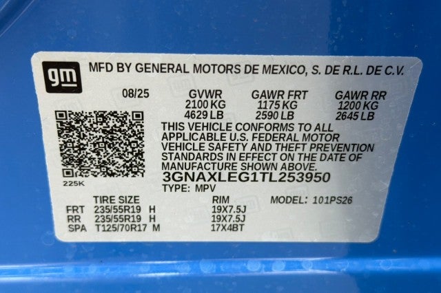 2026 Chevrolet Equinox RS