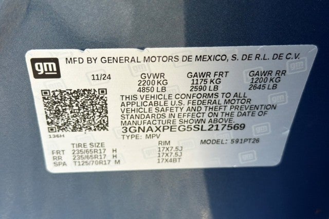 2025 Chevrolet Equinox LT