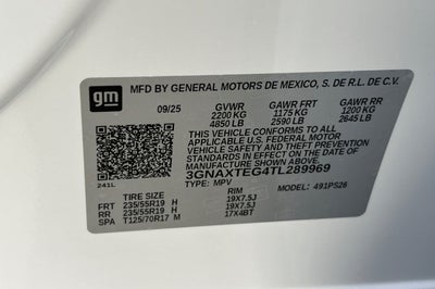 2026 Chevrolet Equinox RS