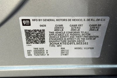 2026 Chevrolet Equinox RS