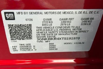 2026 Chevrolet Blazer RS