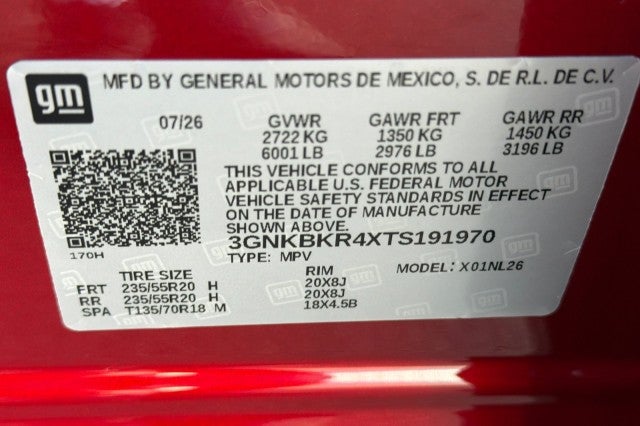 2026 Chevrolet Blazer RS