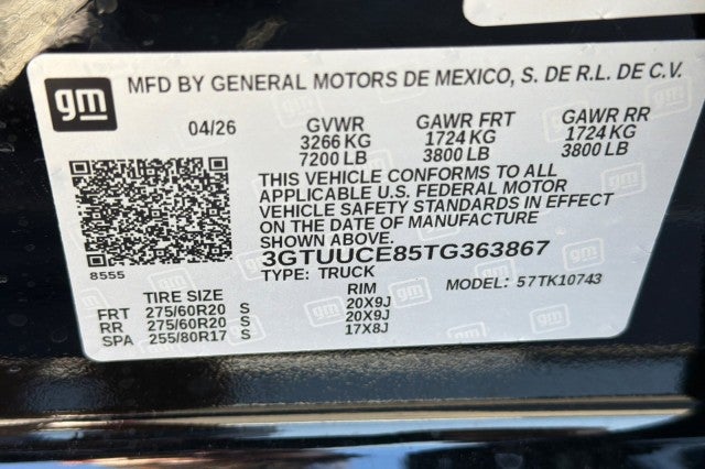 2026 GMC Sierra 1500 Elevation
