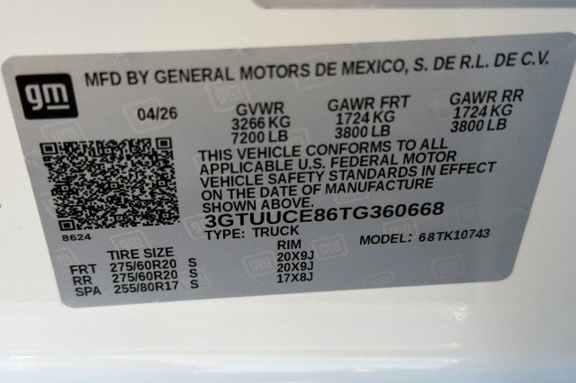 2026 GMC Sierra 1500 Elevation