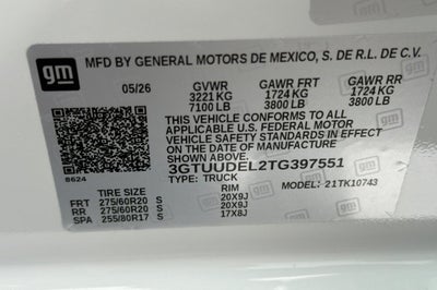 2026 GMC Sierra 1500 SLT