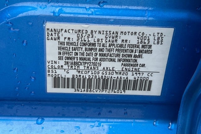 2023 Nissan Sentra SV