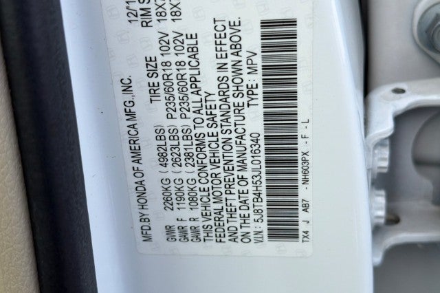 2018 Acura RDX w/Technology Pkg