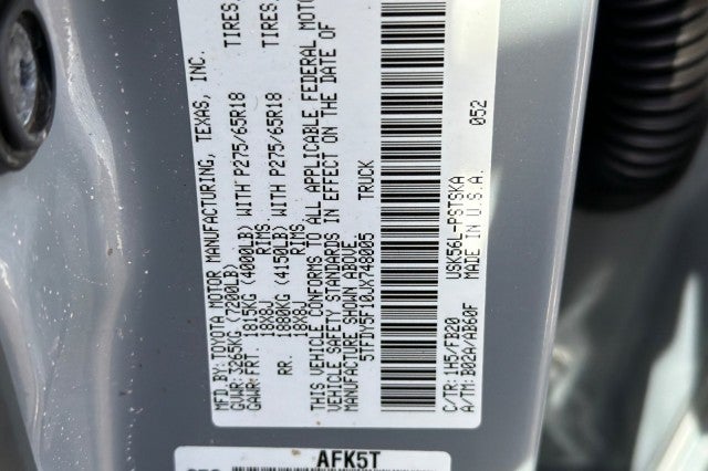 2018 Toyota Tundra 4WD SR5