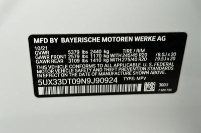 2022 BMW X4 xDrive30i