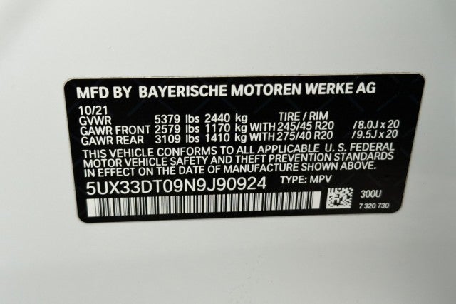 2022 BMW X4 xDrive30i