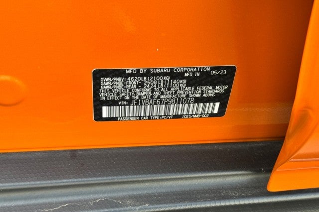 2023 Subaru WRX Premium