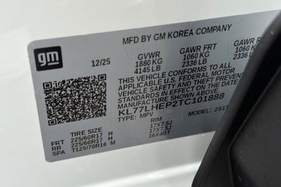 2026 Chevrolet Trax LT