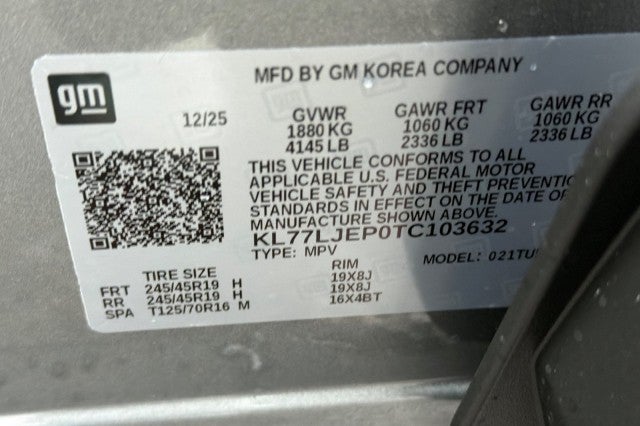 2026 Chevrolet Trax 2RS