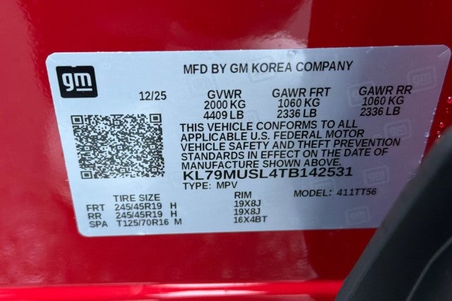 2026 Chevrolet Trailblazer RS